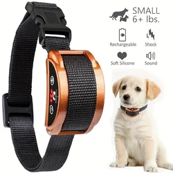 Collar anti ladridos recargable para perros – adiestramiento seguro