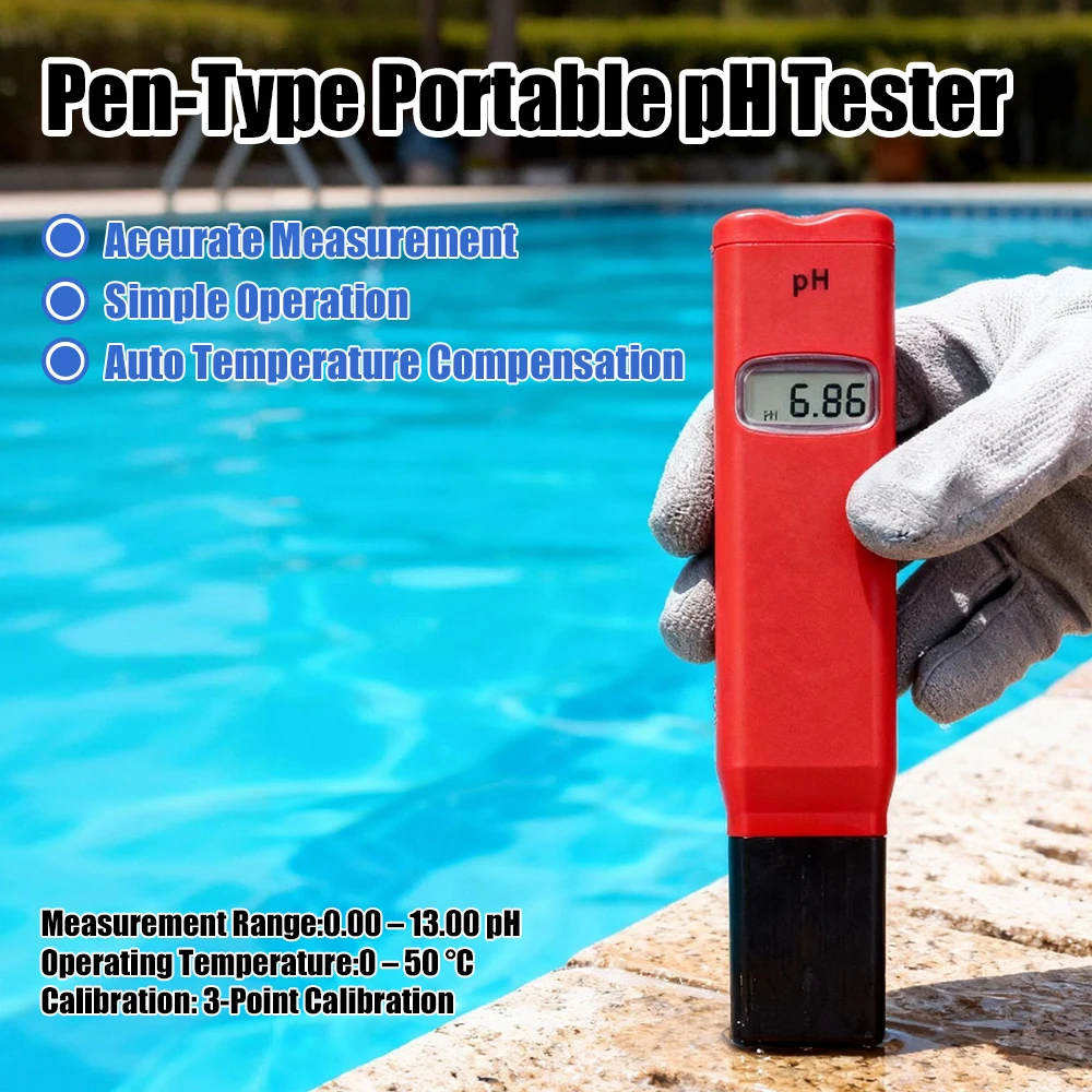 Medidor de pH para acuarios y peceras – probador digital portátil - imagen 4