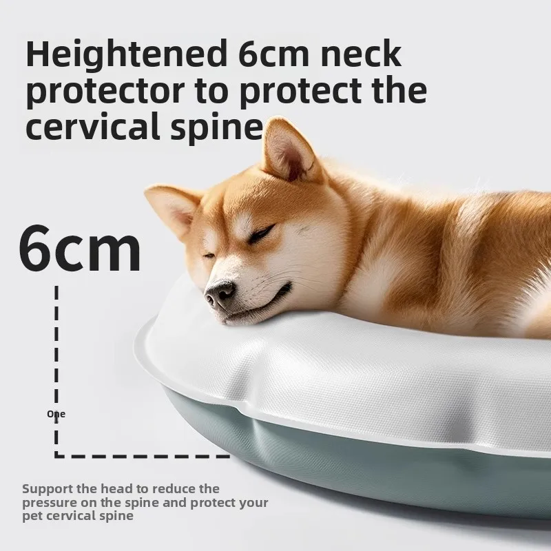 Almohadilla de hielo para mascotas, estera de verano para perros y gatos, almohadilla refrescante para dormir, muebles de casa para perros resistentes a los arañazos, alfombrillas lavables para camas, productos, accesorios - imagen 3