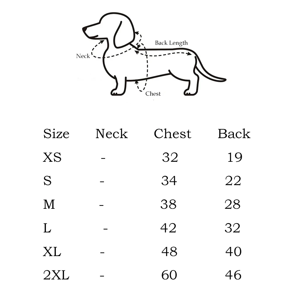 Chaleco de punto cálido para perro Dachshund
