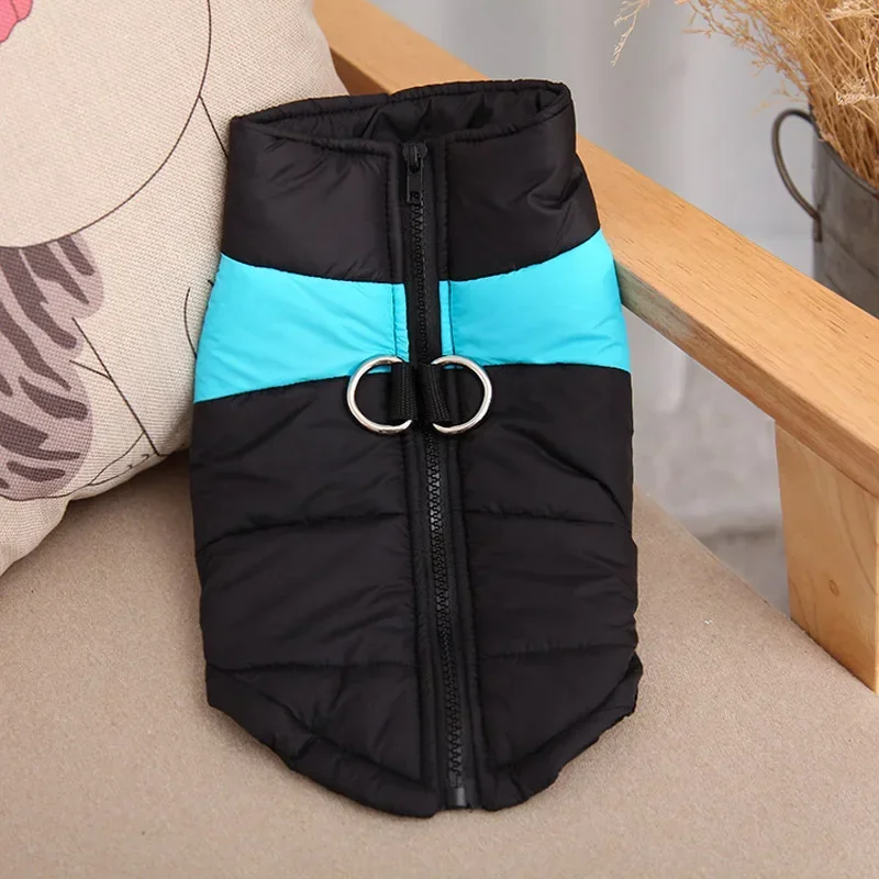 Ropa de invierno para perros, abrigo cálido para perros grandes, ropa para cachorros, chaleco impermeable para mascotas, chaqueta para perros pequeños y grandes - imagen 2