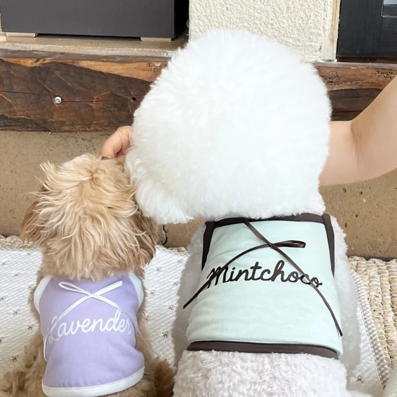 Camiseta algodón verano para perros pequeños - Yorkshire, Bichón y Teddy - imagen 2