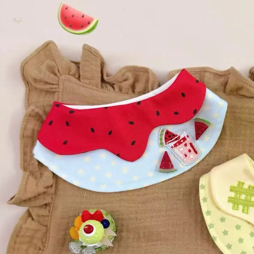 Babero bonito para mascotas, toalla de baba para mascotas, joyería hecha a mano, bufanda, decoración, Collar, ropa para perros pequeños, ropa para cachorros - imagen 3