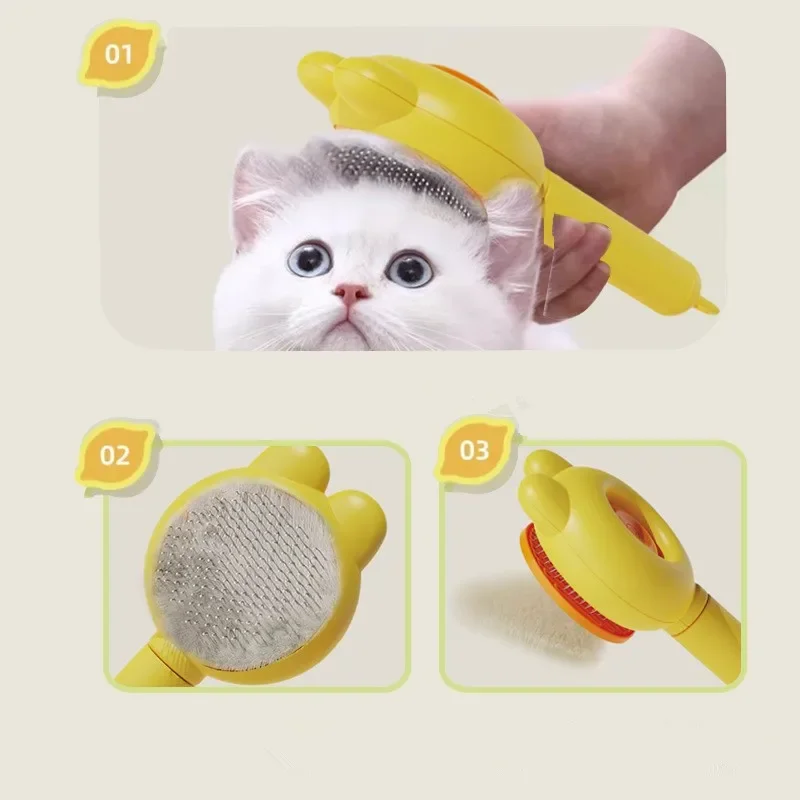 Cepillos para gatos en colores variados