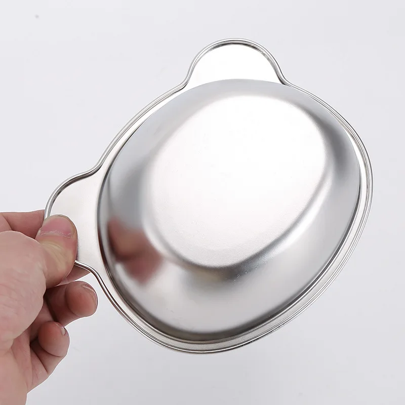 Cuencos para gatos elevados Protector de cuello inclinado Cuenco de comida para gatos Acero inoxidable 304 Resistente a roturas Elevado 15 ° Suministros para mascotas para cachorros y gatos - imagen 5