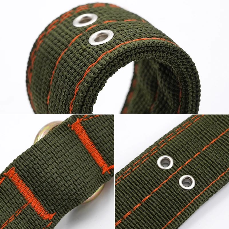 Cinturón de lona para perro, ganado, Cabra, burro, caballo, vaca, oveja, Collar duradero fuerte, equipo veterinario Belay Tie, 1 piezas - imagen 4