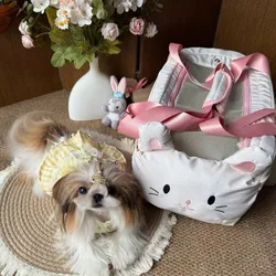 Transportín para gato bolso bandolera ligero y cómodo para viajar