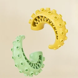 Juguete masticable TPR para perros – Resistente a mordeduras y limpia dientes