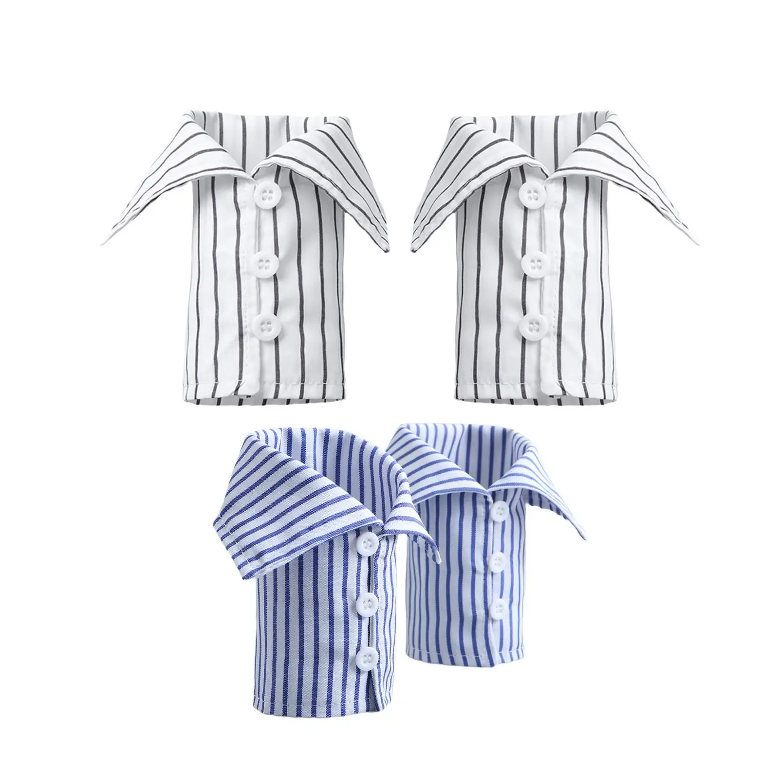 2 mangas falsas para puños de muñeca, traje de moda DIY, suministros de disfraz desmontables, adorno de ropa para traje, accesorios de abrigo - imagen 3