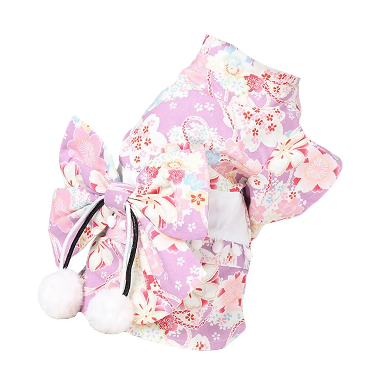 Cat Dress Breathable with Bowtie Flower Pattern for Small Dogs Pet Costume Cat Dress Breathable with Bowtie Flower Pattern for Small Dogs Pet Costume