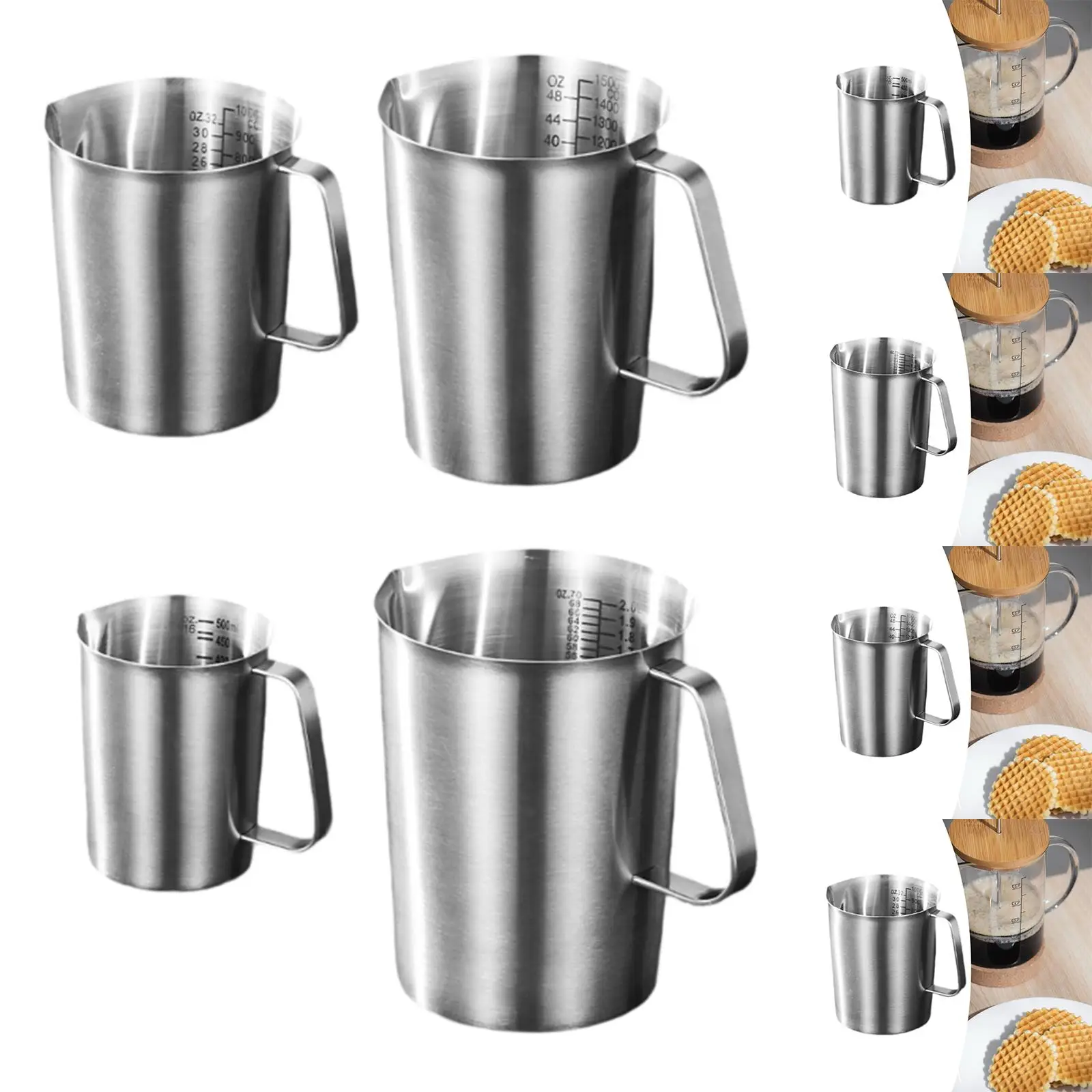 Medidor de acero inoxidable para dosis exactas de comida de mascotas - imagen 4