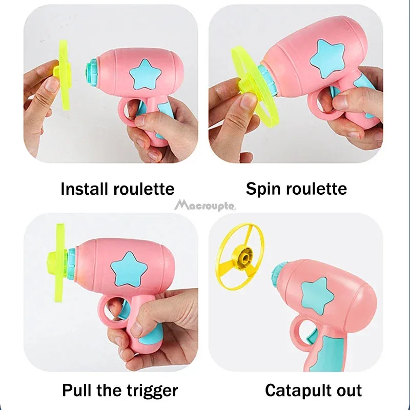 Lanzador discos voladores para gatos – Juguete interactivo persecución - imagen 4