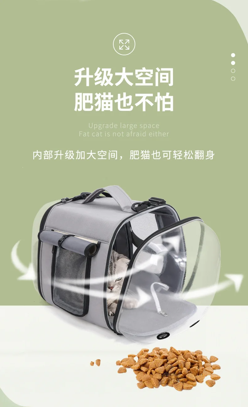 Bolsa de transporte plegada para almacenamiento