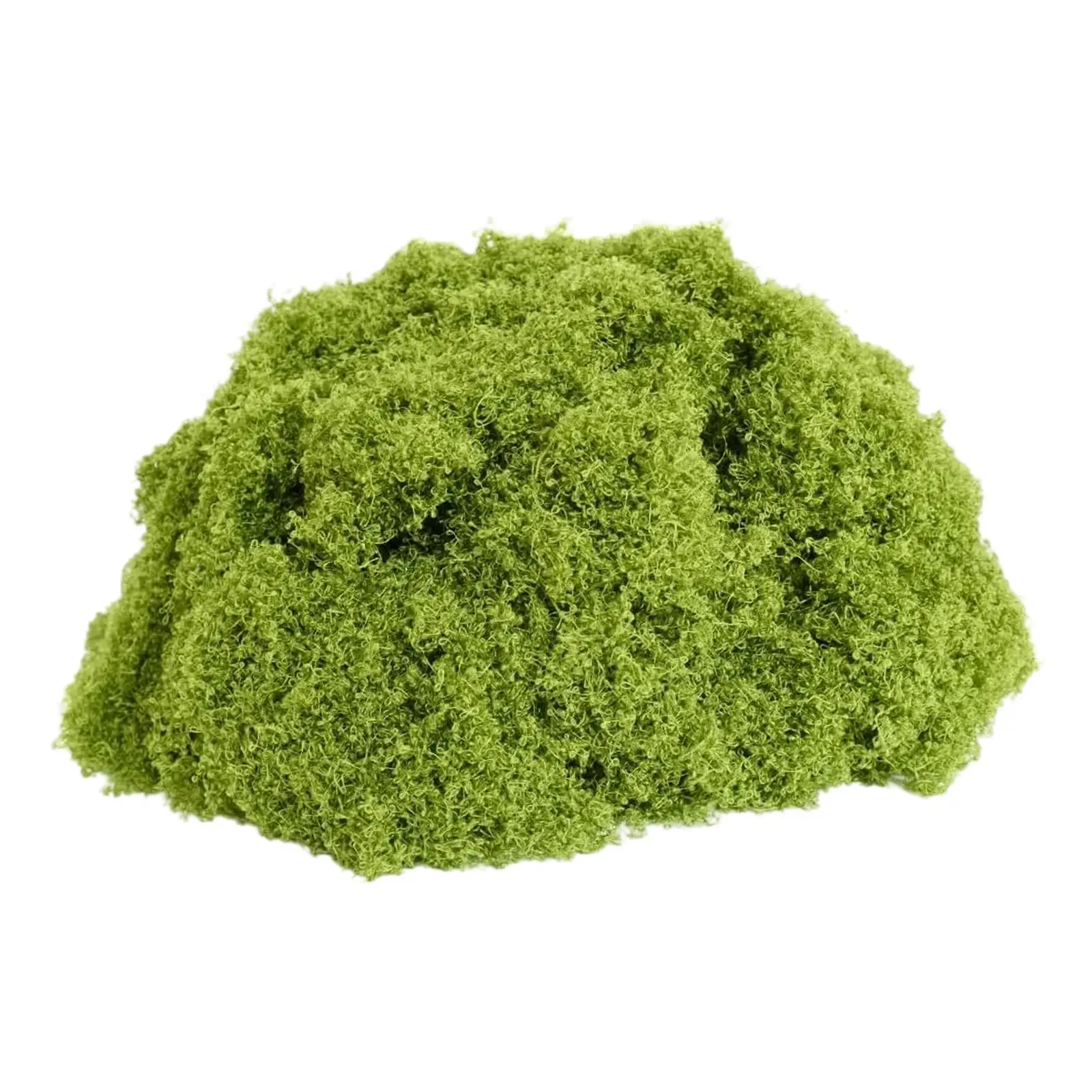 Plantas verdes artificiales de musgo sintético para exteriores, 100G, plantas de líquen verde falsas, musgo decorativo, para modelos Diorama, arbustos de césped sintético - imagen 3