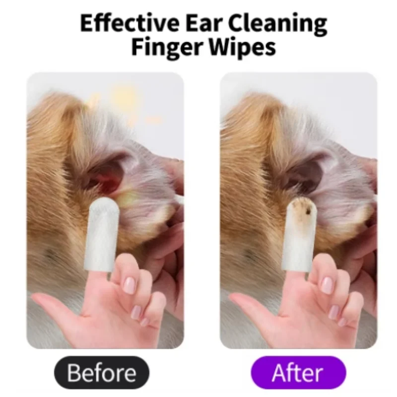 Toallitas para limpiar orejas de perro – Desechables para hygiene auditiva - imagen 2