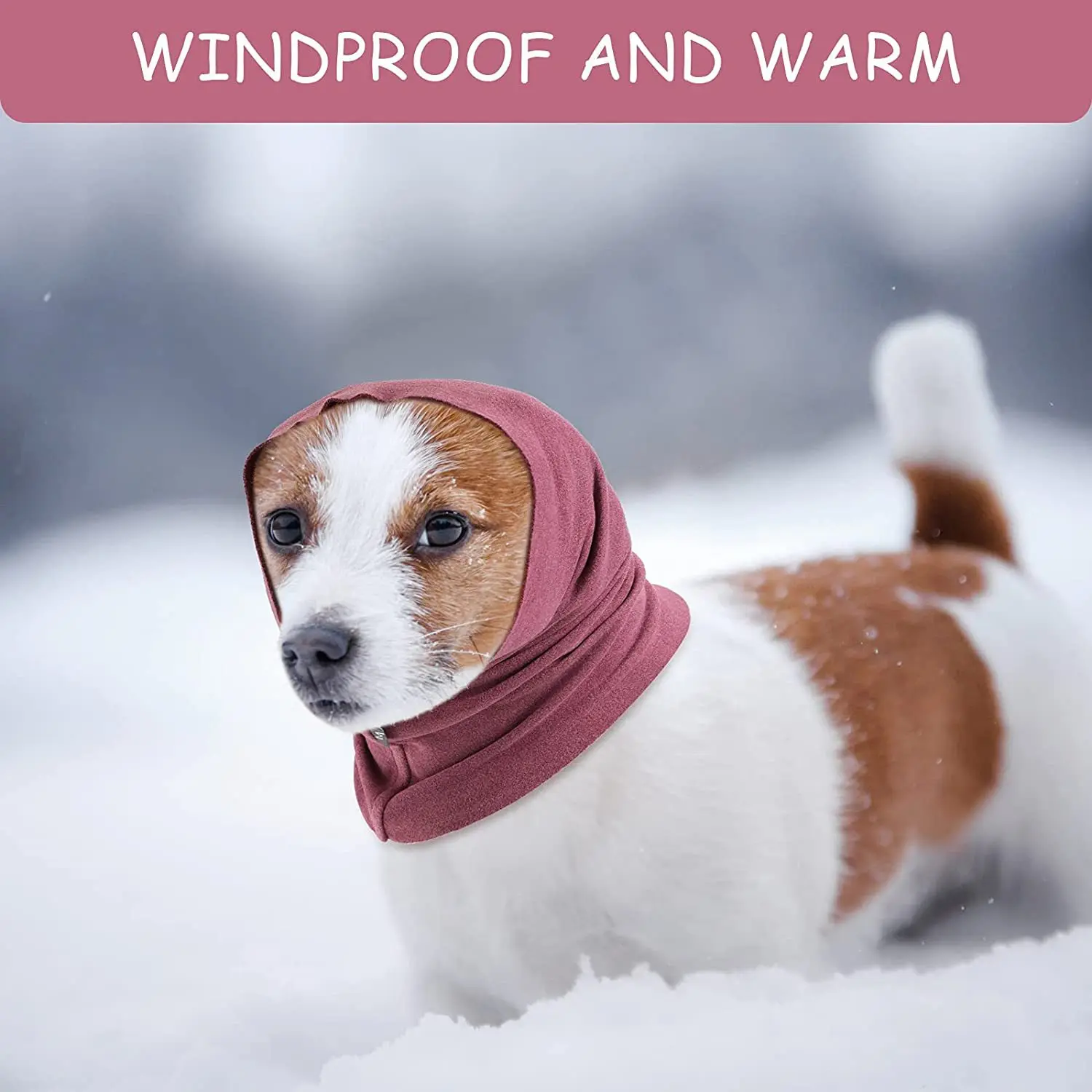 Sombrero de disfraz para perro, herramienta milagrosa de secado suave y cálido para aliviar la ansiedad y calmar a los gatos, baño, manga para la cabeza de cachorro - imagen 4