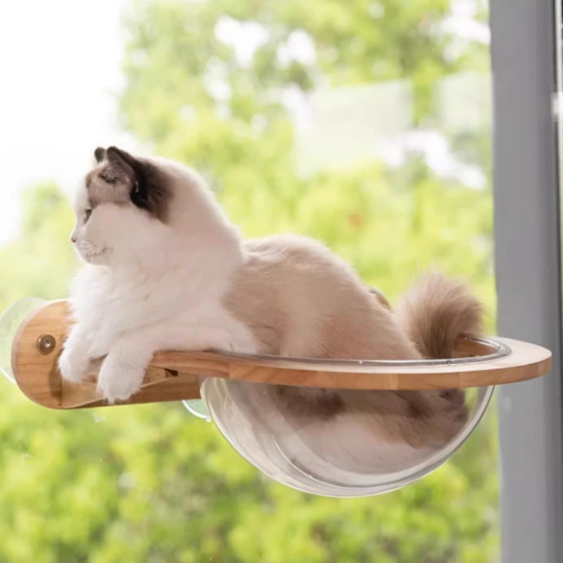 Hamaca de ventana para gatos – Rascador y cama suspendida sin perforar - imagen 2