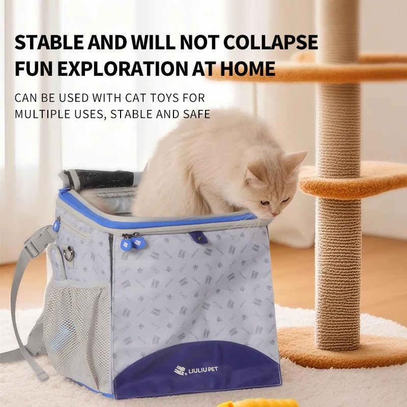 Cesta para bicicleta para perros, cesta para perros para mascotas pequeñas y medianas con malla transpirable, cesta para bicicleta extraíble, cesta para bicicleta con manillar delantero - imagen 5