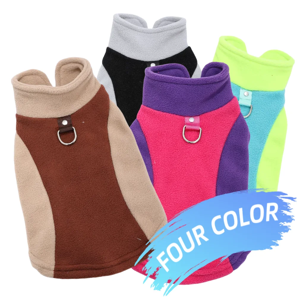 Ropa de invierno para perros pequeños y medianos, chaqueta cálida para mascotas, disfraz suave para cachorros, abrigo ligero transpirable para mascotas Chihuahua Bulldog - imagen 5