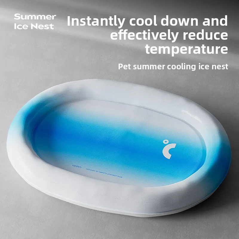 Estera de hielo para mascotas, estera de nido de hielo para perros, tamaño de peluche Golden Retriever, almohadilla para dormir de verano, almohadilla refrescante para dormir de verano para gatos, productos para mascotas