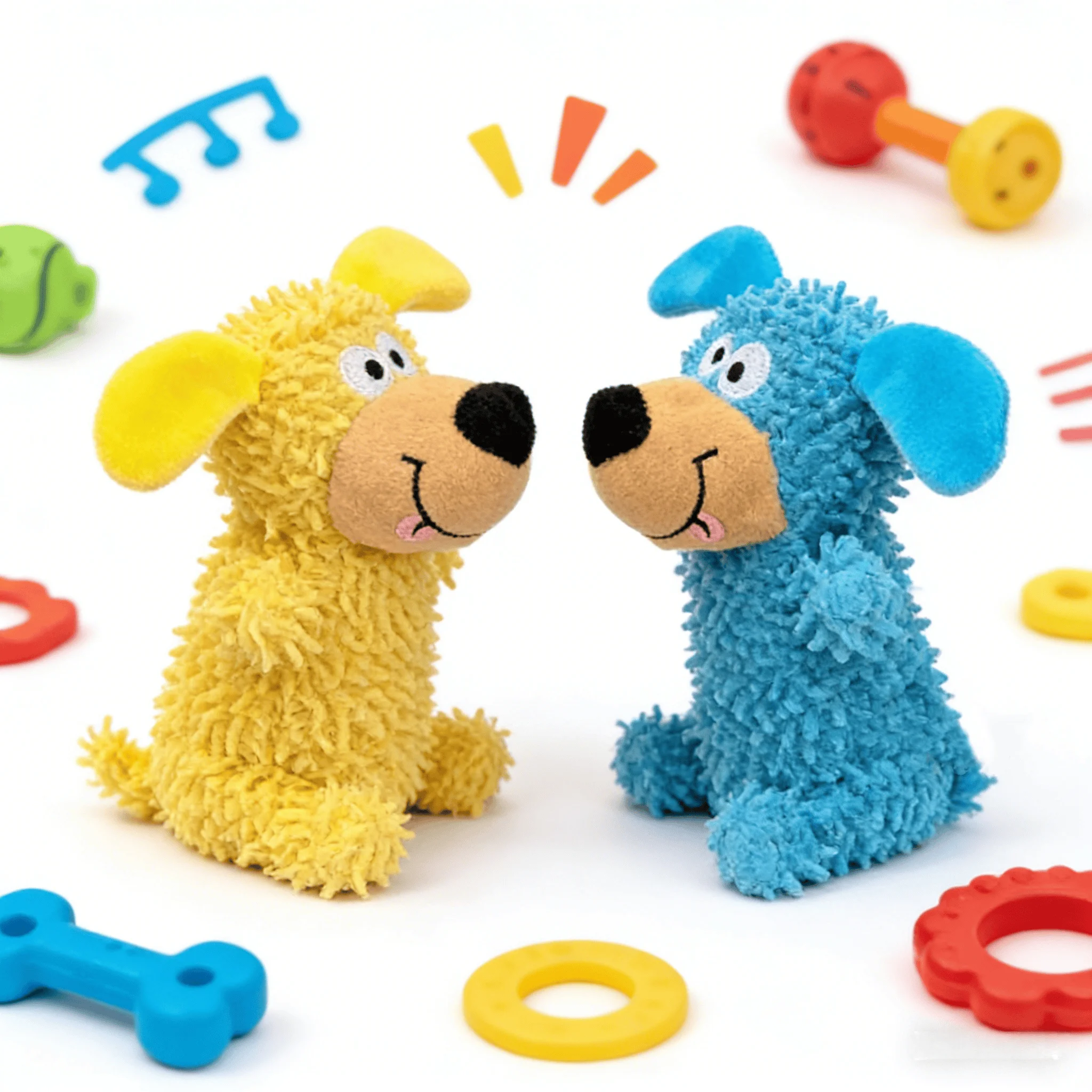 Juguete interactivo monstruo chirriante para perros mini y medianos - imagen 5