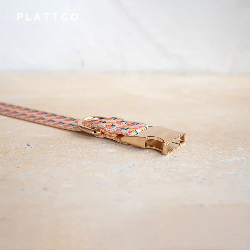 Collar perro estampado girasol pequeño con hebilla aleación zinc - imagen 4