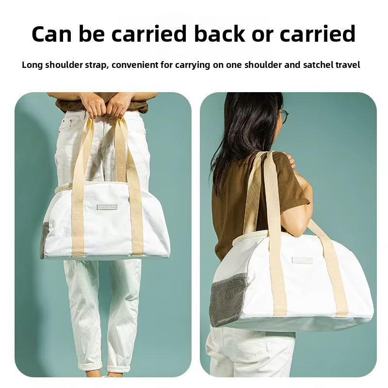 Bolsa de transporte para gatos – Bandolera transpirable y ligera - imagen 2