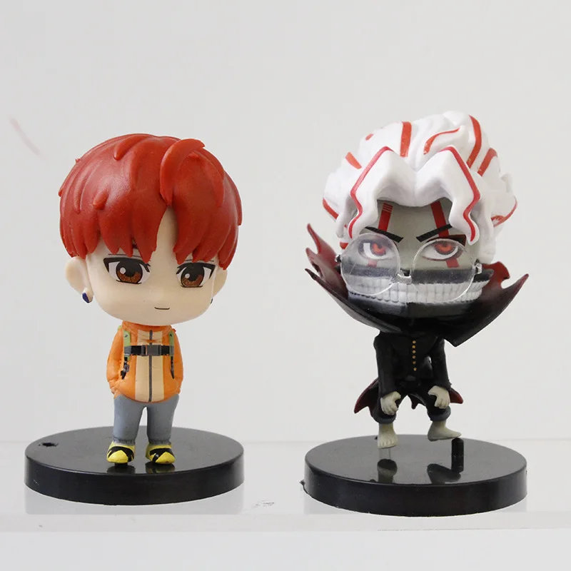 Figuras 6 para gatos y perros Dandadan – Escritorio kawaii y decoracion - imagen 4