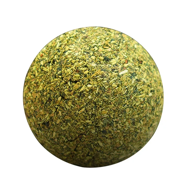 Juguete interactivo para masticar gatos, Bola de hierba gatera para gatos, juguete de limpieza de dientes de gatito, pelota para lamer, juguete de entrenamiento para mascotas, suministros para mascotas, 5 uds. - imagen 3