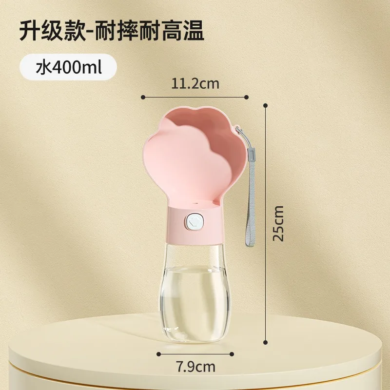 Taza de agua para mascotas, hervidor para perros, taza de acompañamiento portátil, hervidor para caminar para perros, suministros de botellas de agua para gatos, productos para mascotas - imagen 5