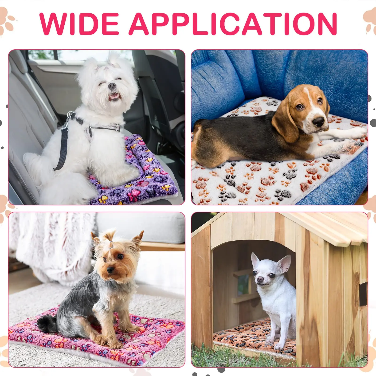 Colchón encantador lavable para perros y gatos – Cama cómoda invierno - imagen 3