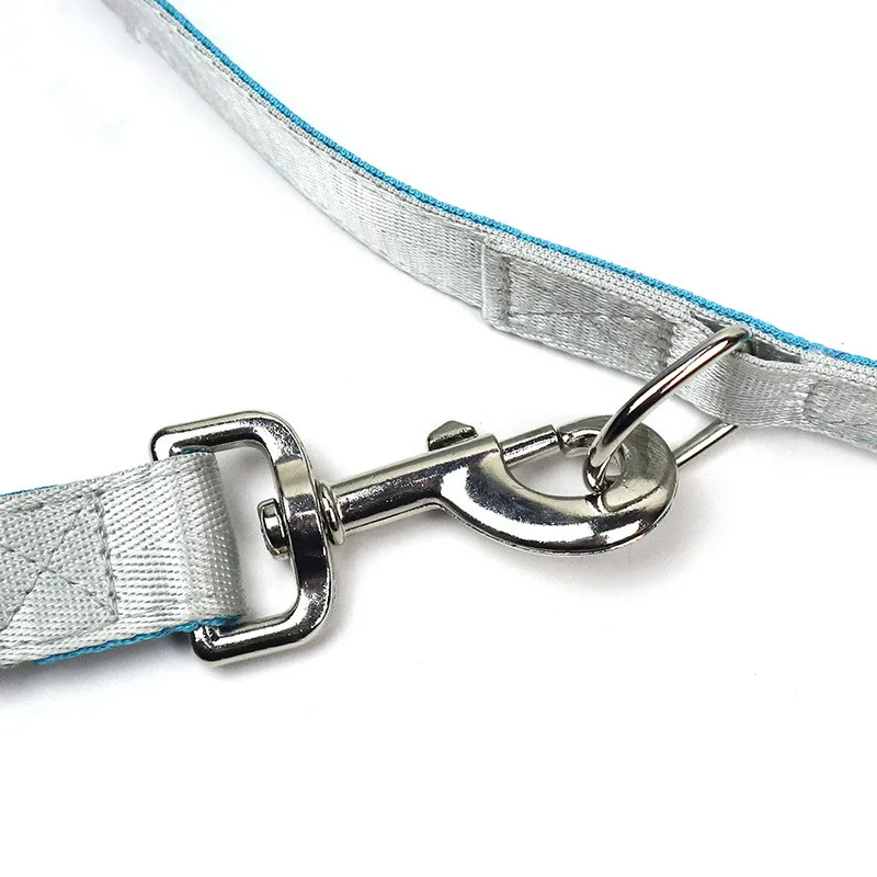 Correa de nailon para perro, correas dobles multifuncionales de 2,5 M de largo para caminar, productos para mascotas - imagen 4