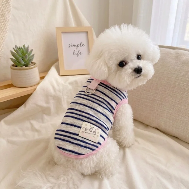 Vestido princesa lana cuadros lazo encaje para perros pequeños festivo - imagen 5