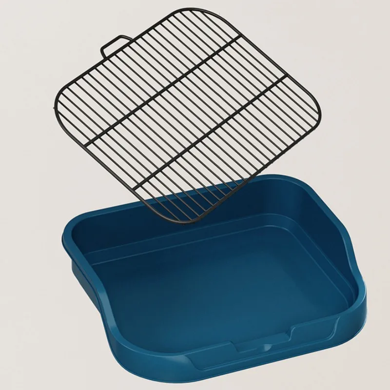 Inodoro de Interior para perros, caja de arena para entrenamiento de cachorros, marco de hierro, lavable, lavabo para urinario, suministros para mascotas - imagen 3