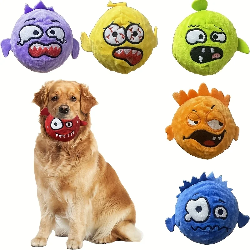 Pelota sonora para perros – Juguete de lanzamiento y entretenimiento - imagen 4