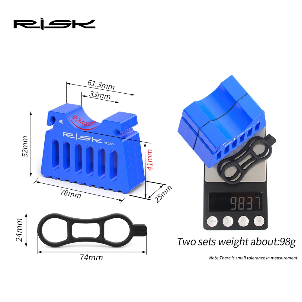 Soporte Invertido Risk Bici MTB y Carretera – Manillar y Aparcamiento