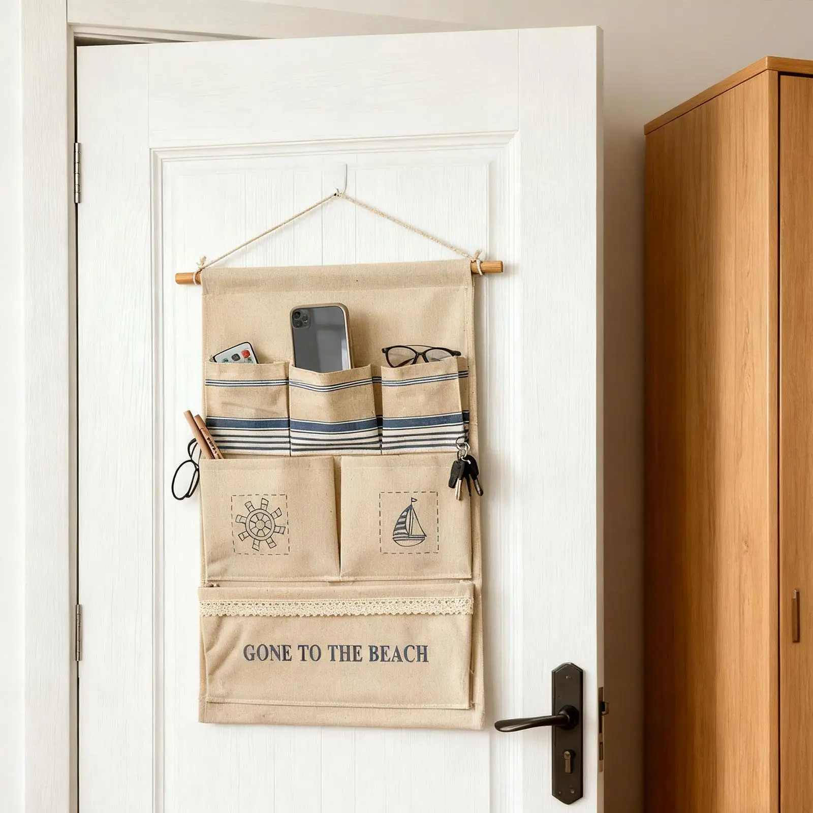 Wall Mounted Storage Organizer Organizer for Dormitory Closet Sundries Toy