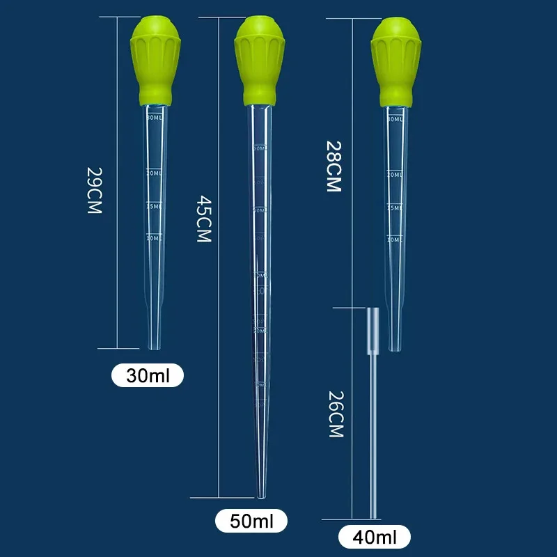 Sifón limpiador para acuario con pipetas extensibles de 29 a 45 cm - imagen 3