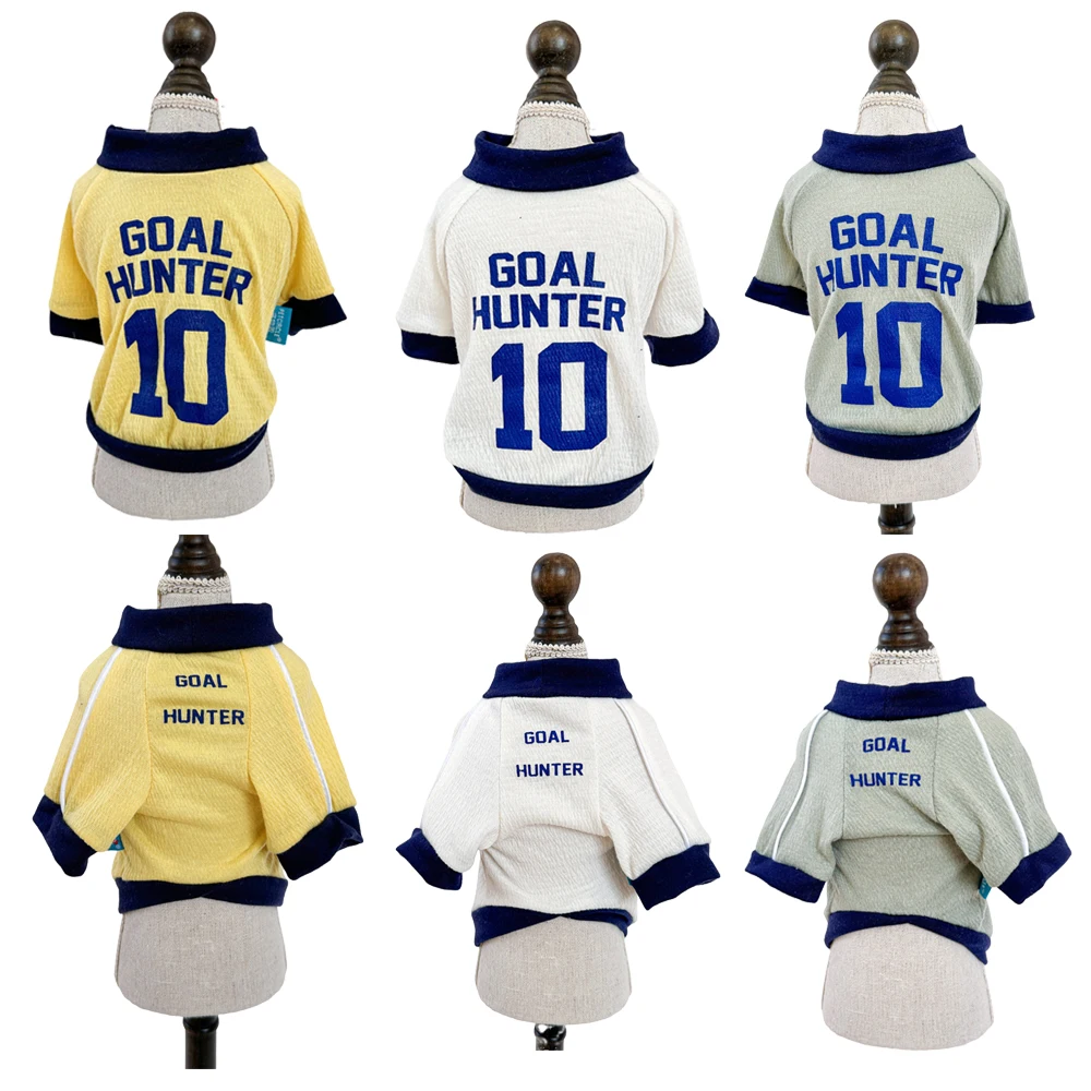 Camiseta deportiva para cachorros y perros pequeños, chaleco con estampado de letras de Pomerania, ropa para mascotas, primavera y verano - imagen 3