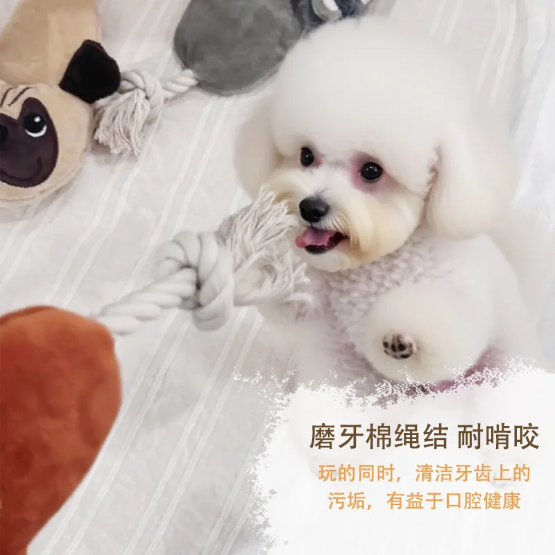 Juguetes para perros y cachorros: chirriantes, peluche, cuerdas - imagen 5