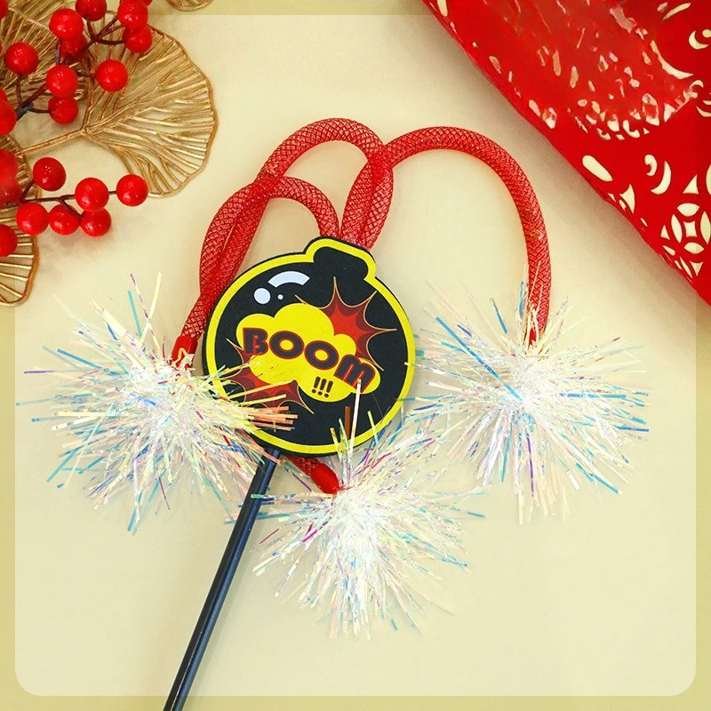 Nuevo palo para gato, juguetes interactivos para gatos, resistente a mordeduras, limpieza de dientes, palo para gato, juguete para gatito, varita Teaser, suministros para gatos - imagen 2