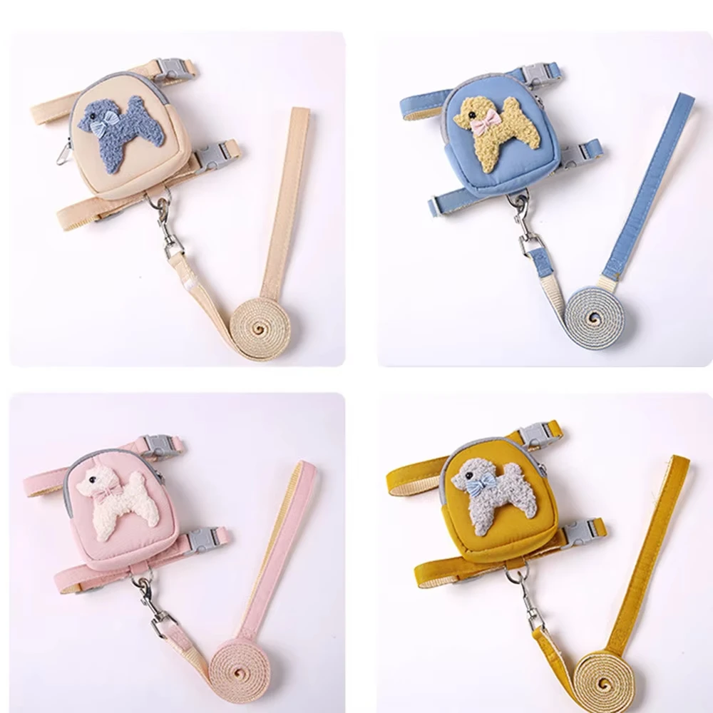 Mochila para perros, mochila escolar, chaleco para cachorros, bolsa para perros y gatos pequeños, mochila para aperitivos para Chihuahua, accesorios para perros - imagen 3
