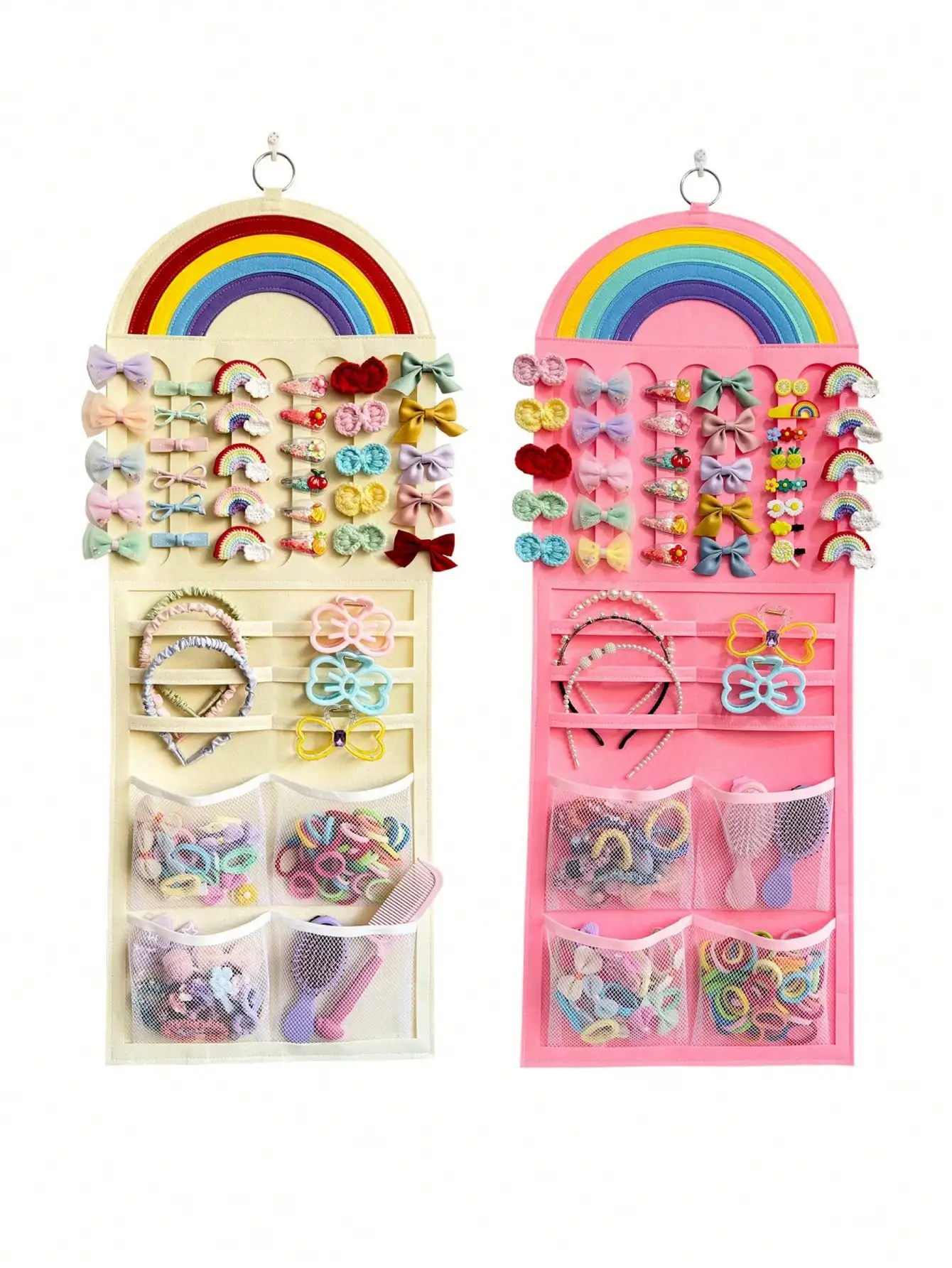 Organizador de lazos para gatos y perros – Bolsa colgante pared - imagen 3