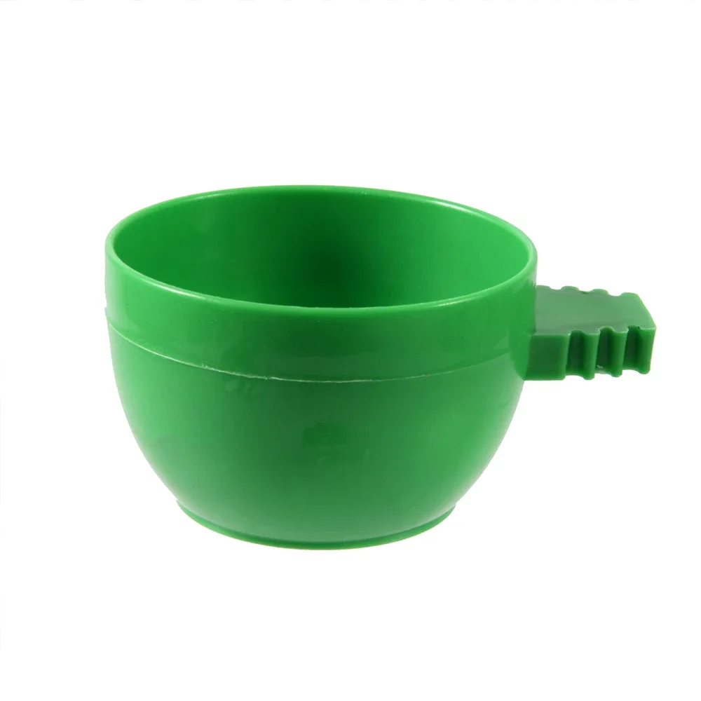 3 unids/set Mini pájaro loro comida tazón de agua alimentador plástico palomas jaula de pájaros taza de arena soporte de alimentación - imagen 2