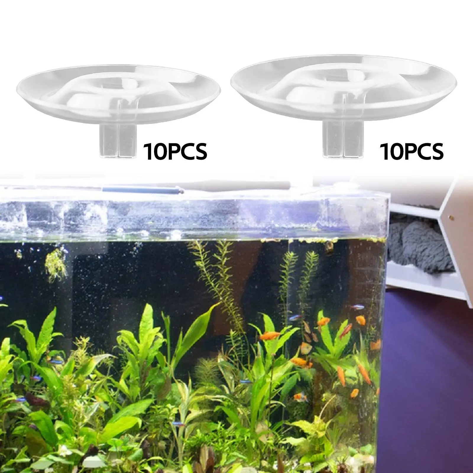 10x soporte flotante para flores soporte de exhibición versátil ligero Floral - imagen 4