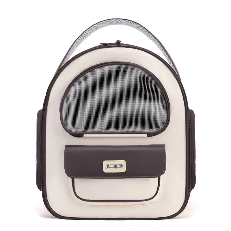 Bolsa para gatos, bolsa para mascotas, mochila para salir, mochila portátil transpirable para gatos, suministros para mascotas para perros pequeños - imagen 5