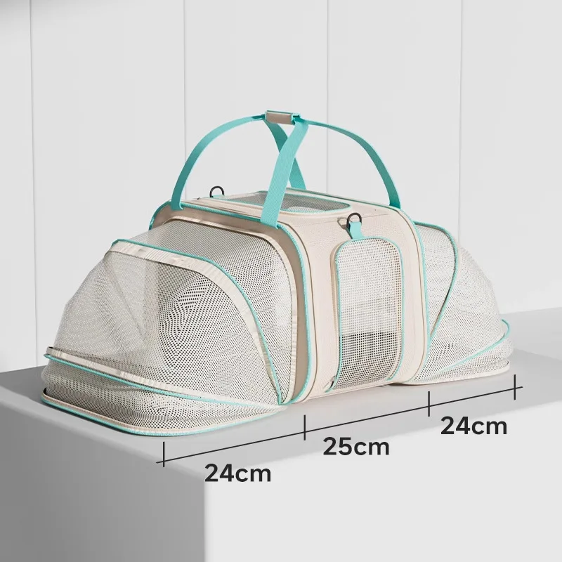 Transportín desmontable transpirable para gatos y perros pequeños - imagen 5