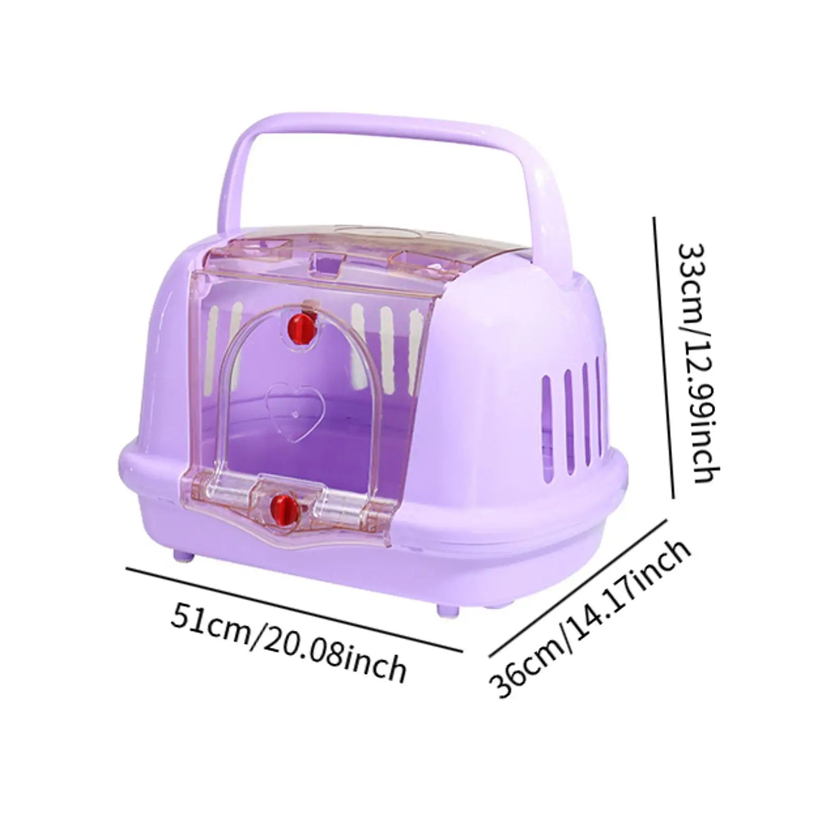 Pet Travel Carrier Ventilation Sturdy Dog Kennel for Dog Kitten Airline