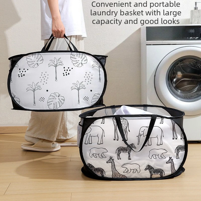 Cesto plegable organizador para ropa de gatos y perros