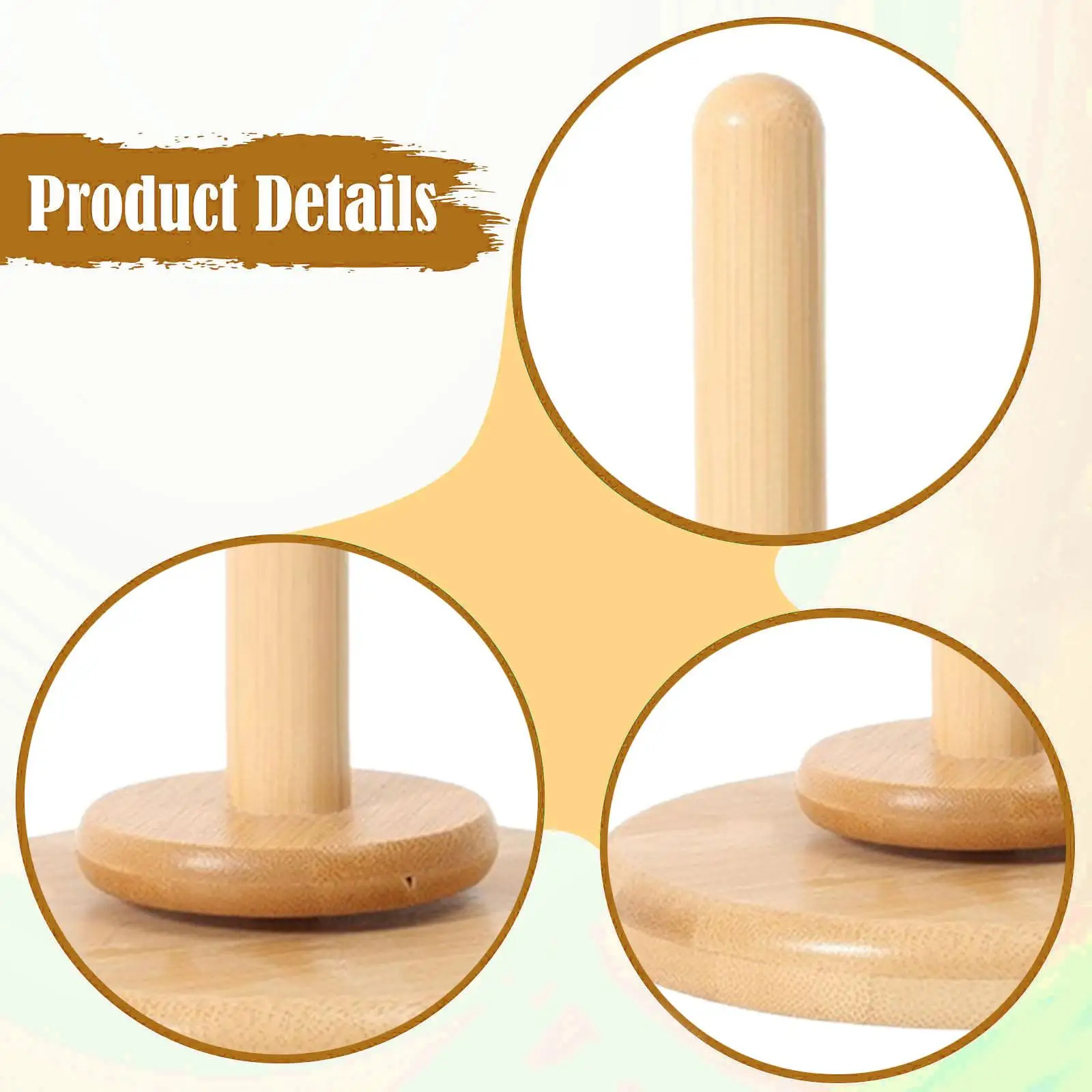 Yarn Holder Stand Wool Ball Holder Stable Rotating Crafting Supplies Gift for - imagen 5